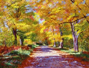 A New Painting Release - Vermont autumn scene
